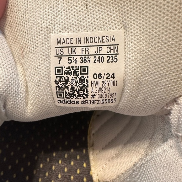 adidas Grand Court sneakers, black stripes size 7 - Picture 7 of 7